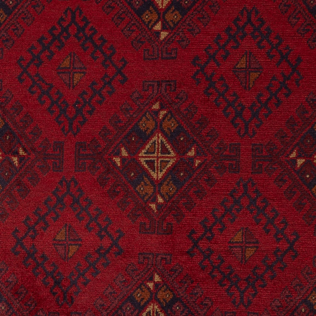 Tappeto afgano - Kunduz - 195 x 125 cm - rosso scuro