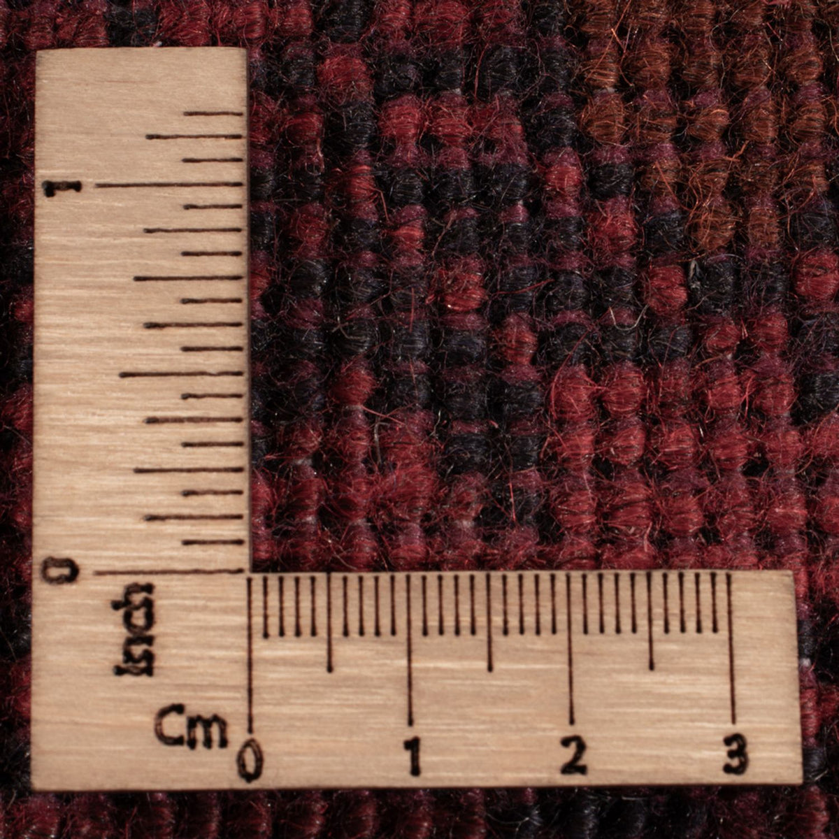 Tappeto afgano - Kunduz - 198 x 124 cm - rosso scuro