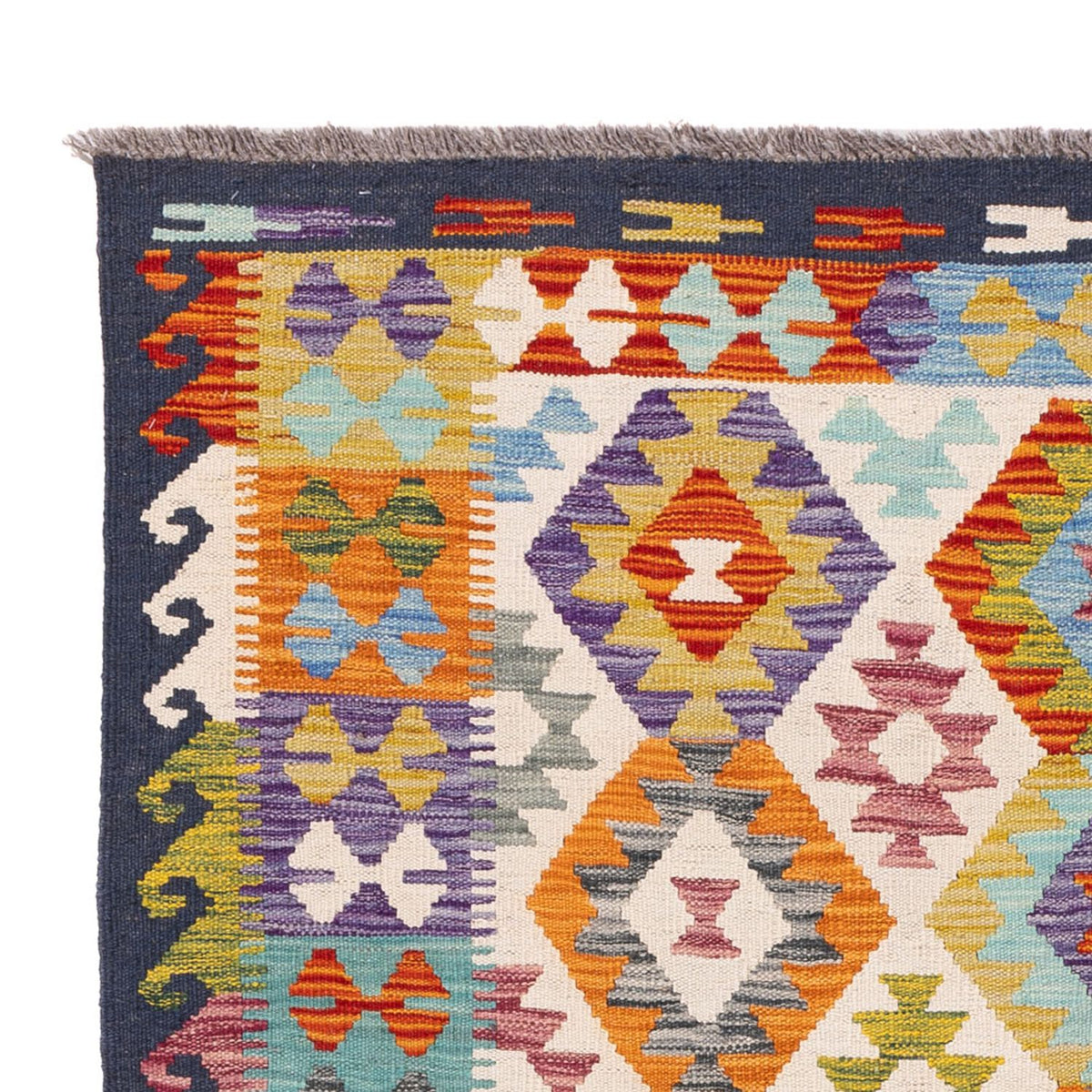 Tappeto Kelim - Splash - 174 x 127 cm - multicolore