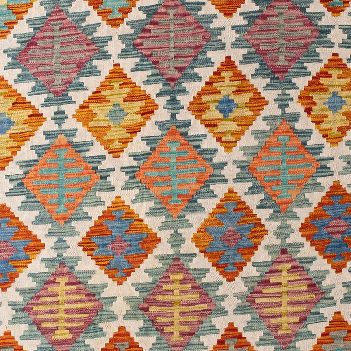 Tappeto Kelim - Splash - 298 x 198 cm - multicolore