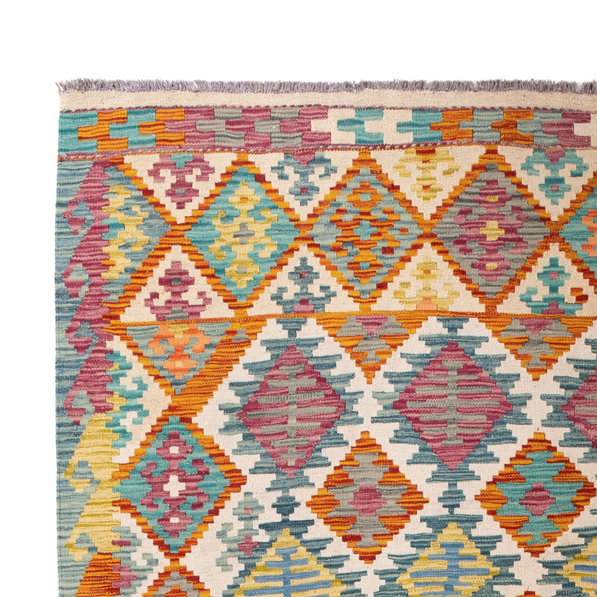 Tappeto Kelim - Splash - 298 x 198 cm - multicolore