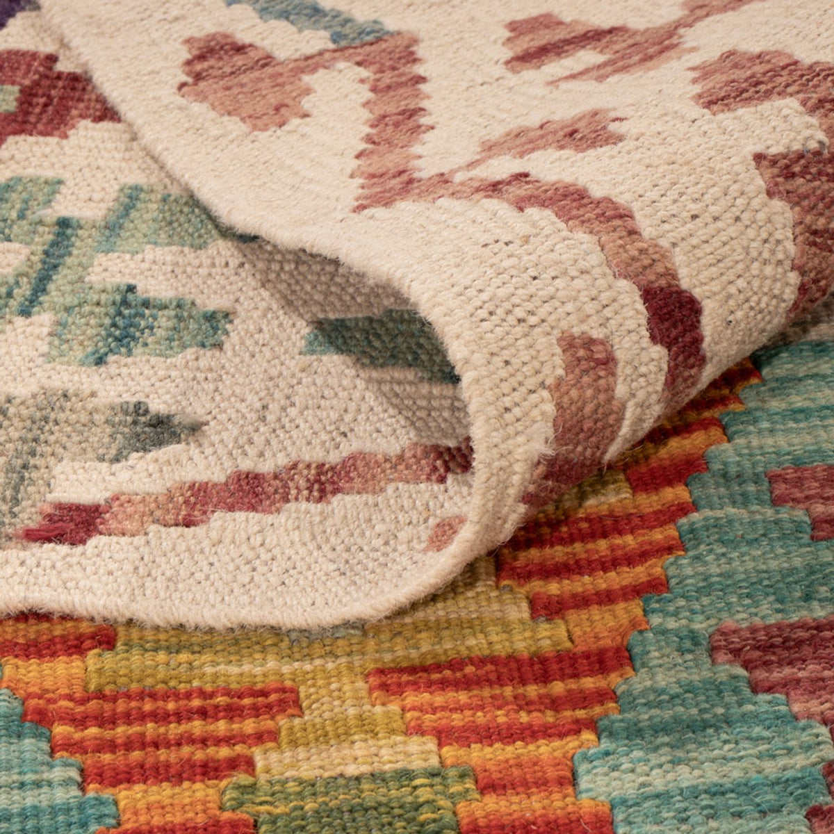 Tappeto Kelim - Splash - 298 x 202 cm - multicolore