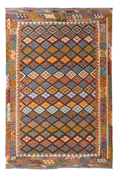 Kilim Maimana Tappeto 199x290cm - Tappeto di lana