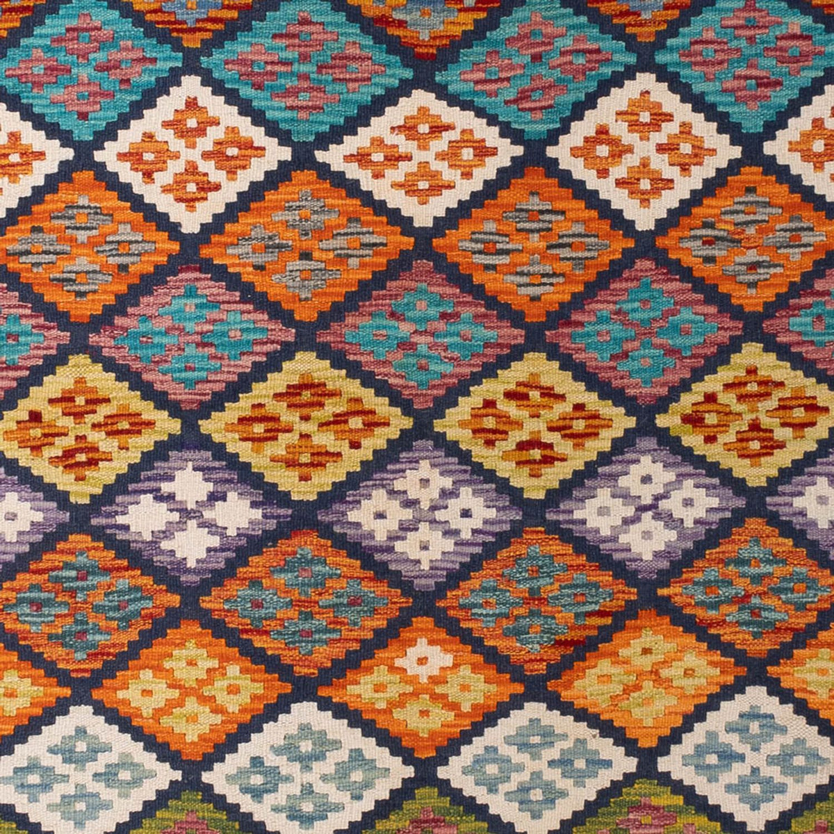 Tappeto Kelim - Splash - 290 x 199 cm - multicolore