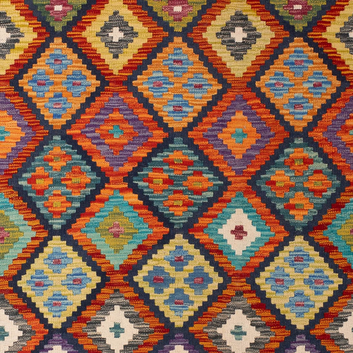 Tappeto Kelim - Splash - 293 x 210 cm - multicolore