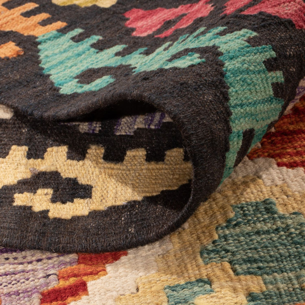 Tappeto Kelim - Splash - 295 x 204 cm - multicolore