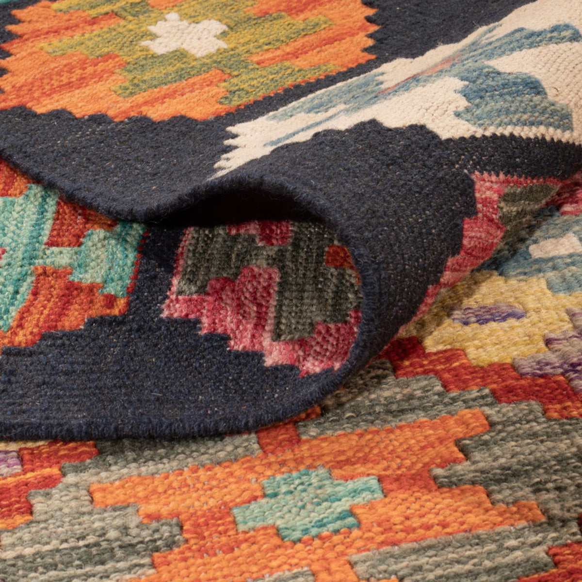 Tappeto Kelim - Splash - 293 x 210 cm - multicolore