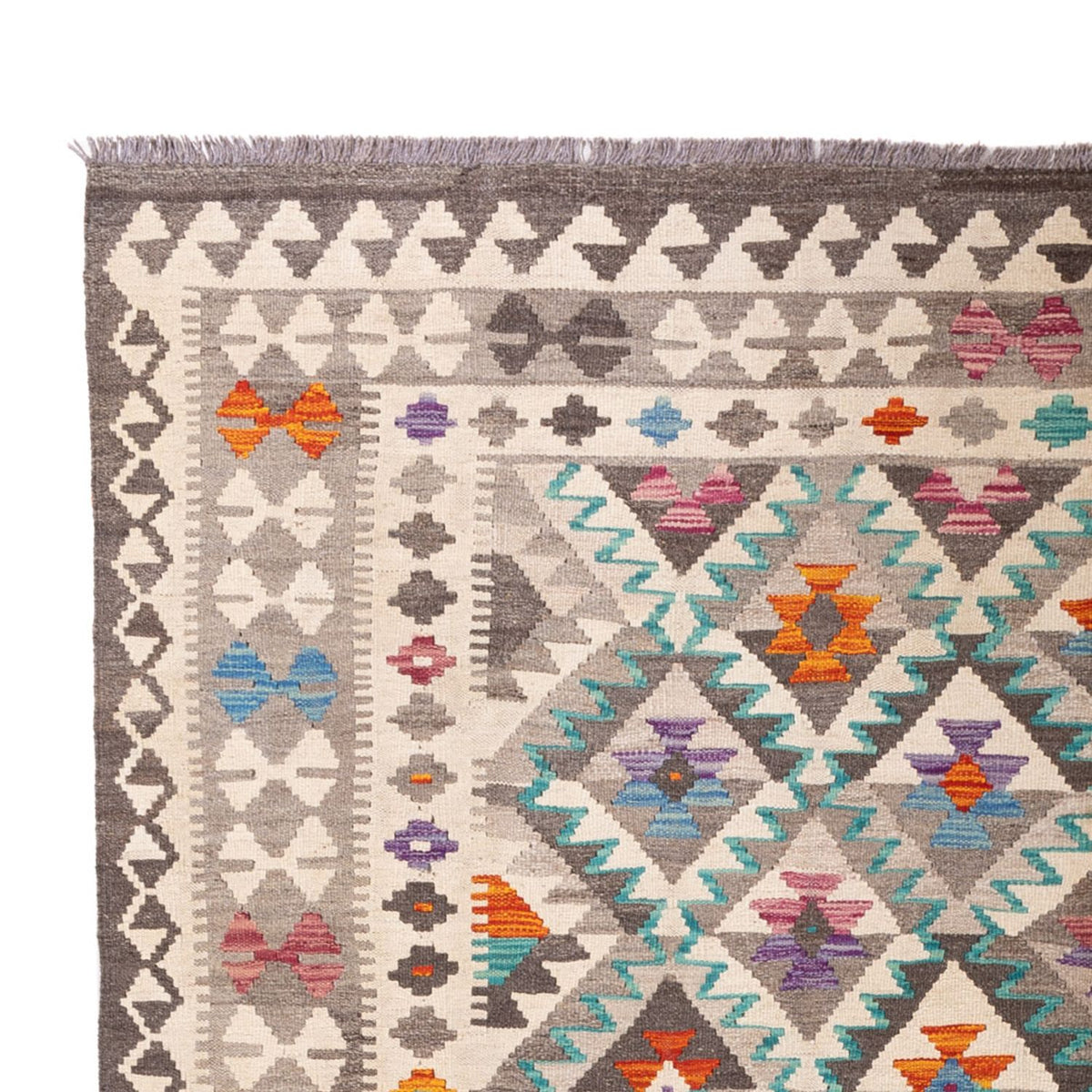 Tappeto Kelim - Splash - 300 x 197 cm - multicolore