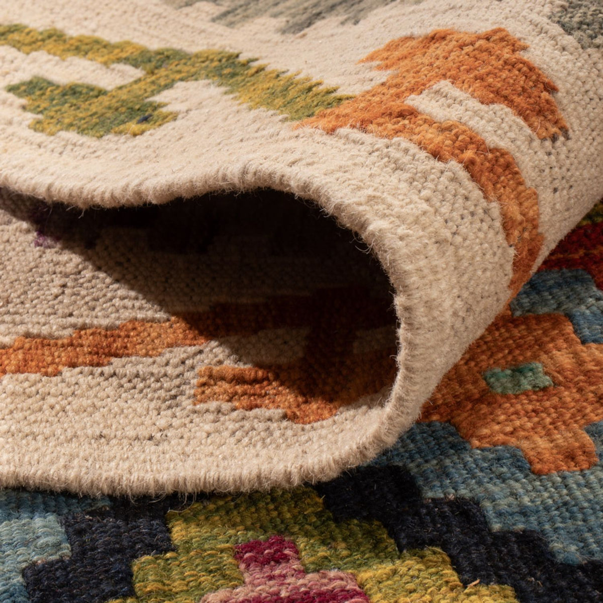 Tappeto Kelim - Splash - 304 x 207 cm - multicolore