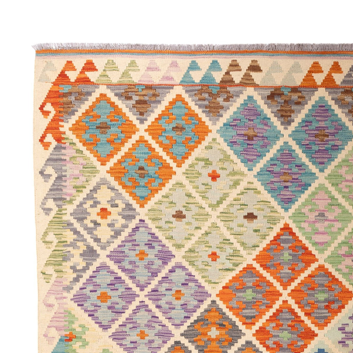 Tappeto Kelim - Splash - 303 x 210 cm - multicolore