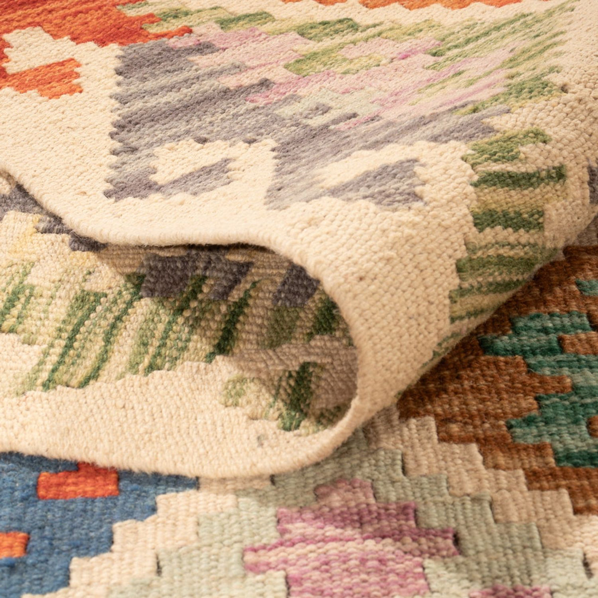 Tappeto Kelim - Splash - 303 x 210 cm - multicolore