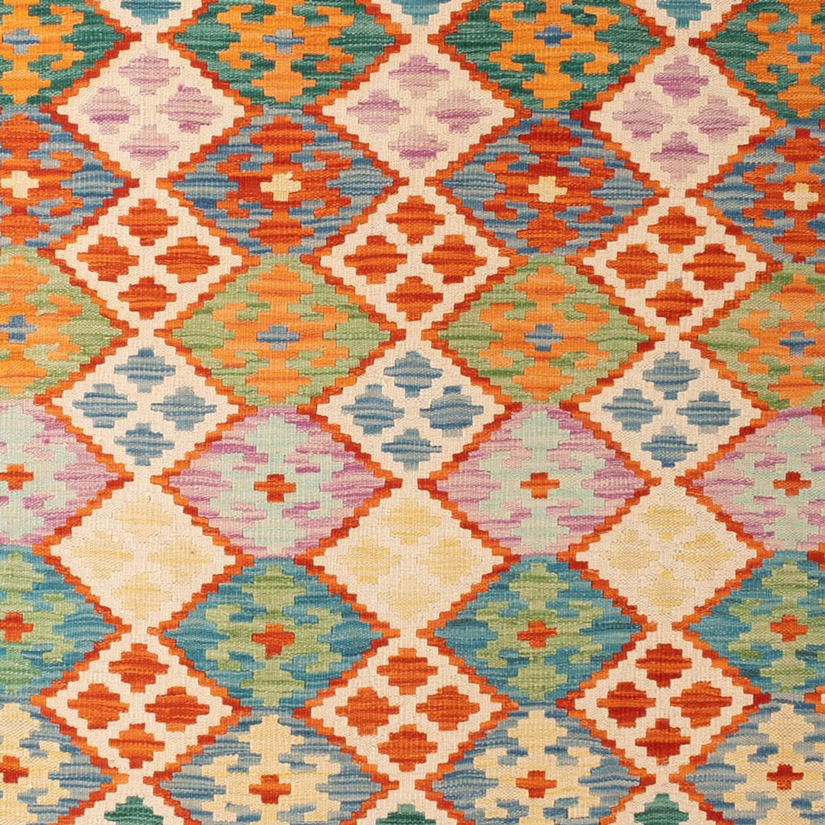 Tappeto Kelim - Splash - 306 x 201 cm - multicolore