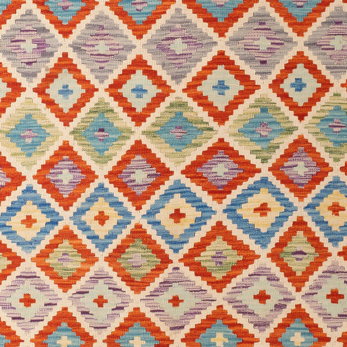 Tappeto Kelim - Splash - 298 x 208 cm - multicolore