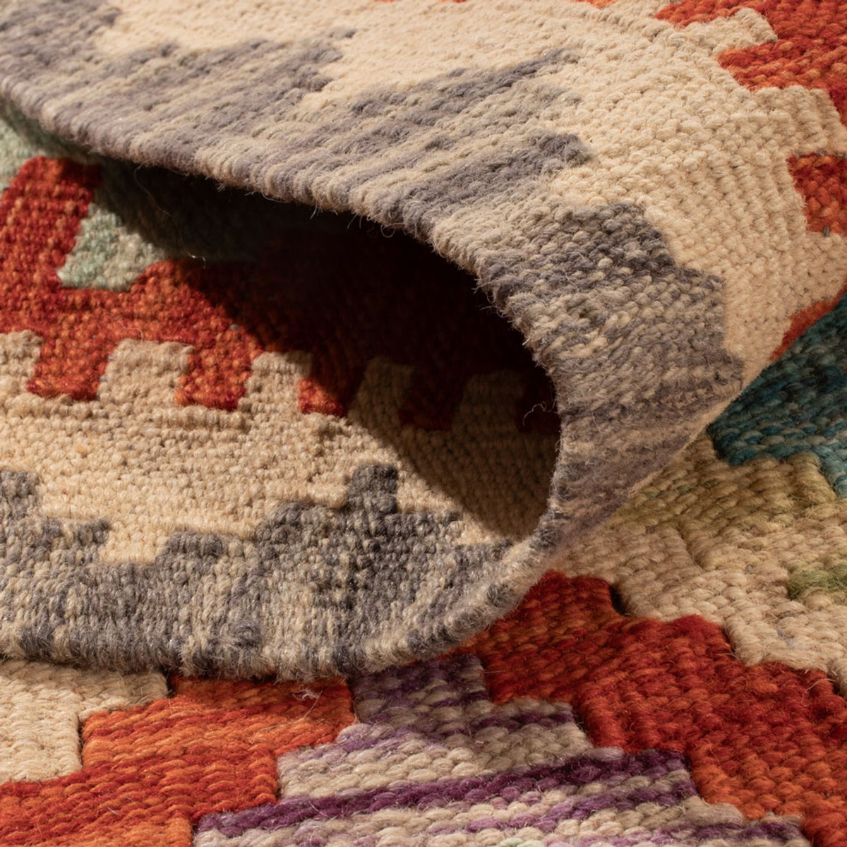 Tappeto Kelim - Splash - 298 x 208 cm - multicolore