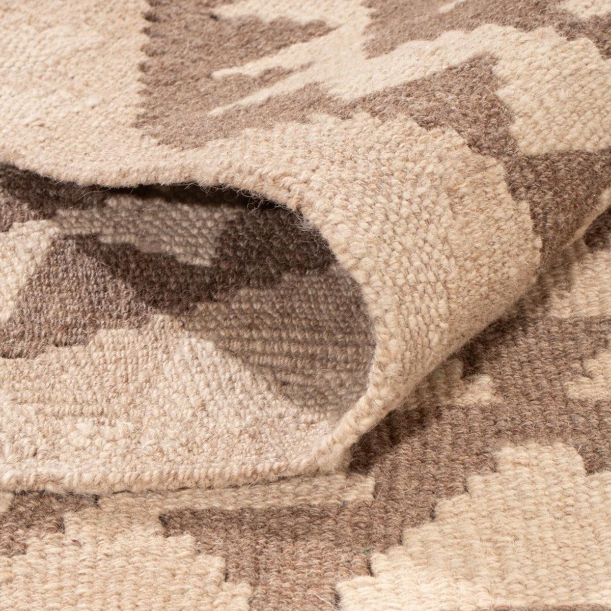 Tappeto Kelim - Splash - 287 x 202 cm - grigio chiaro