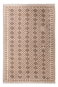 Tappeto Kelim - Splash - 303 x 206 cm - grigio