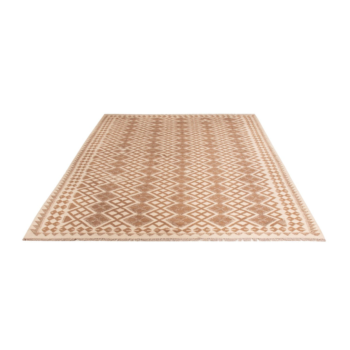 Tappeto Kelim - Splash - 303 x 206 cm - grigio