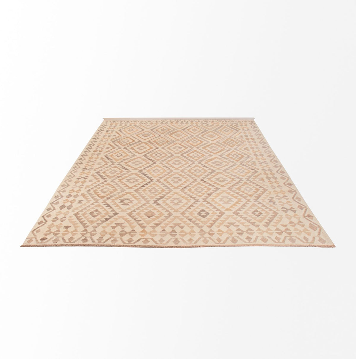 Tappeto Kelim - Splash - 290 x 199 cm - grigio