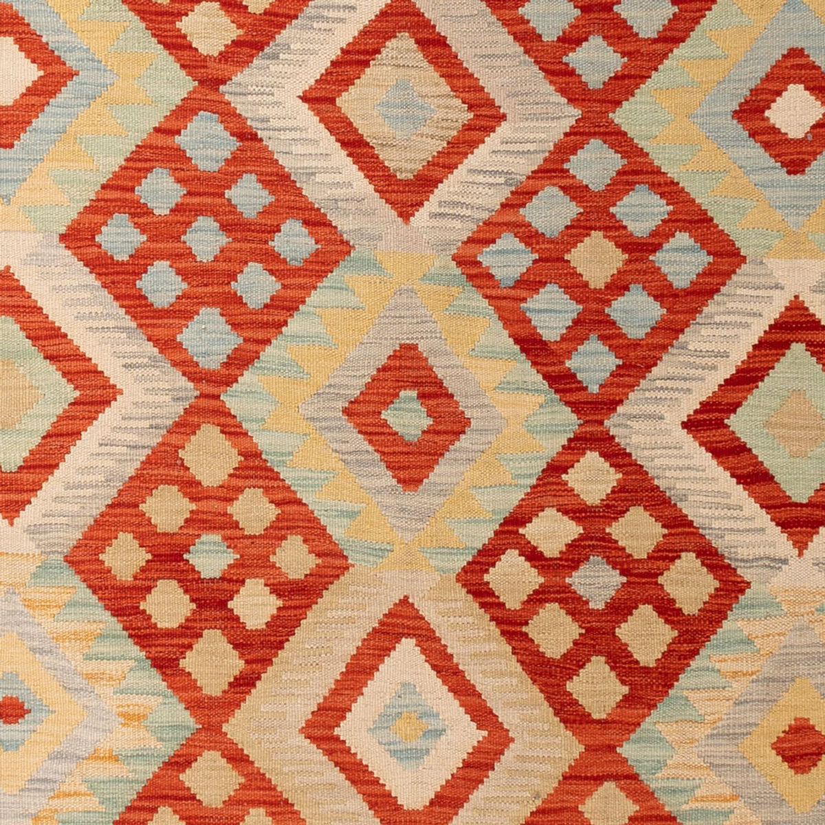 Tappeto Kelim - Splash - 294 x 209 cm - multicolore