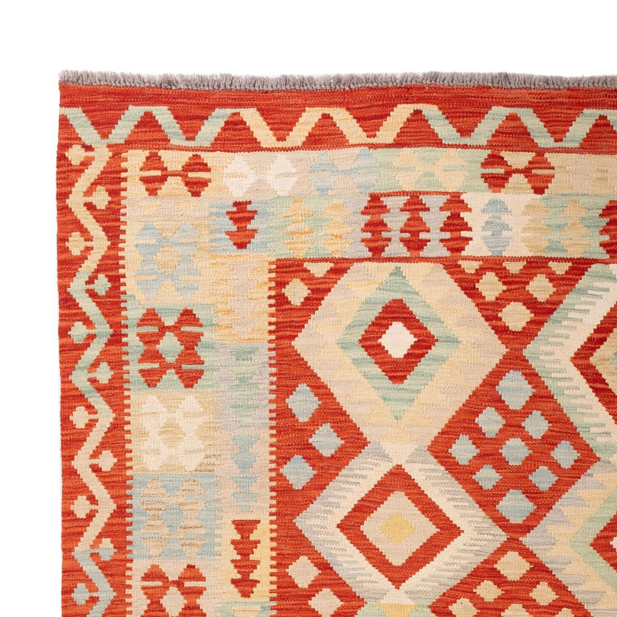 Tappeto Kelim - Splash - 294 x 209 cm - multicolore