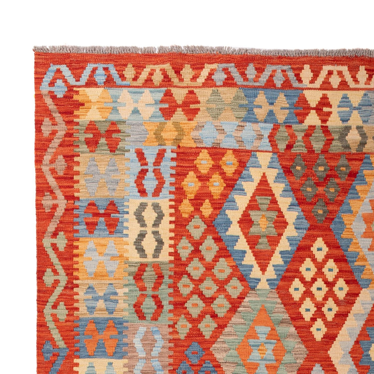 Tappeto Kelim - Splash - 304 x 202 cm - multicolore