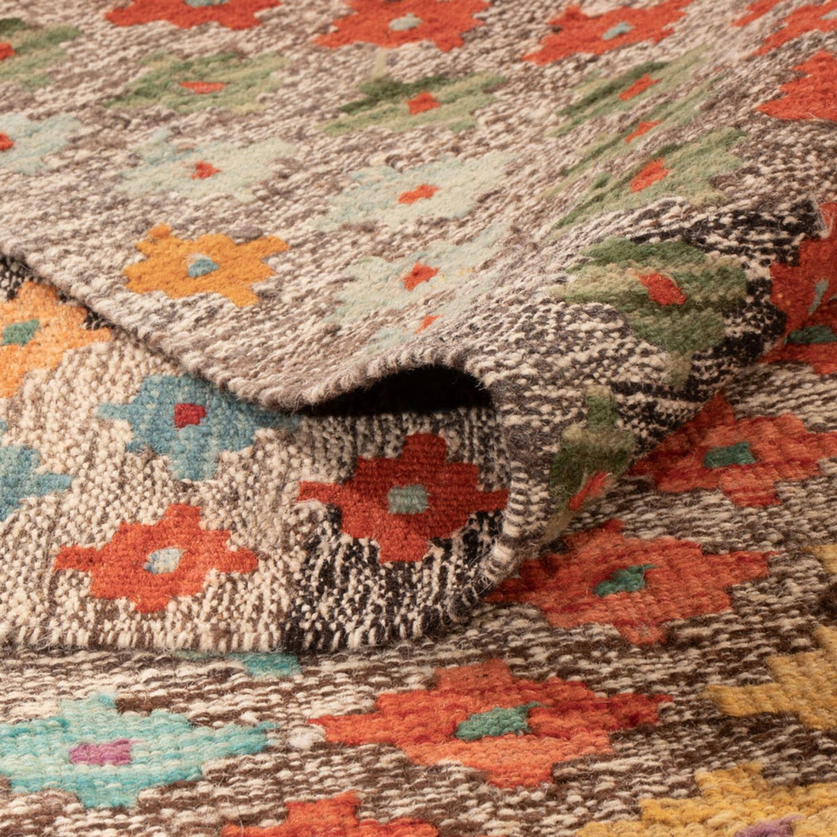 Tappeto Kelim - Splash - 298 x 206 cm - multicolore