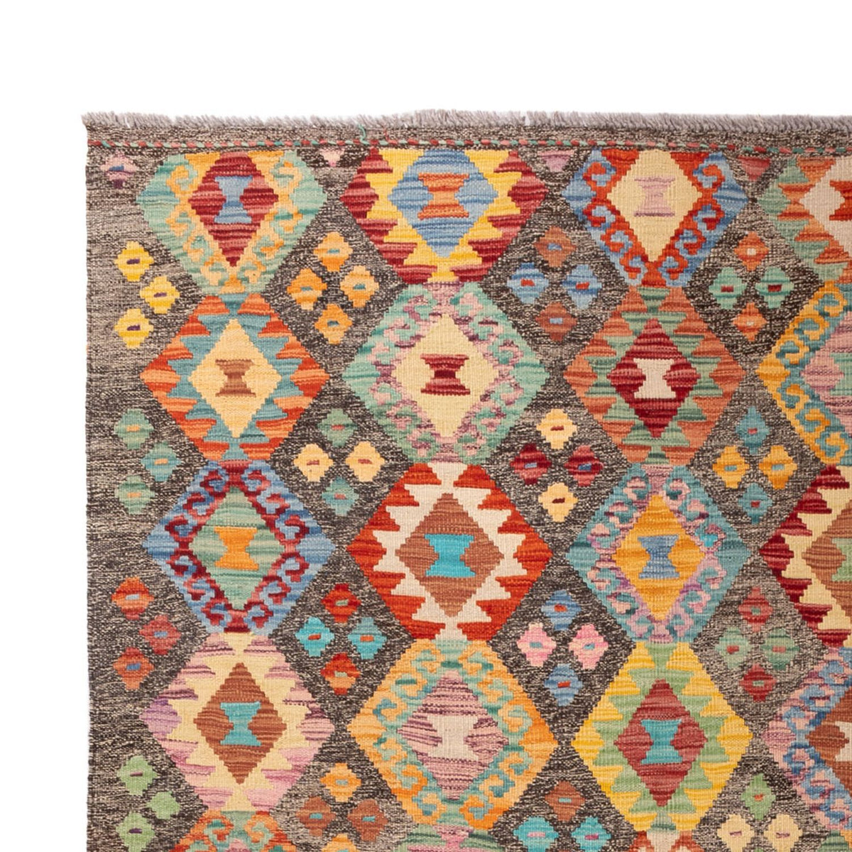 Tappeto Kelim - Splash - 304 x 211 cm - multicolore