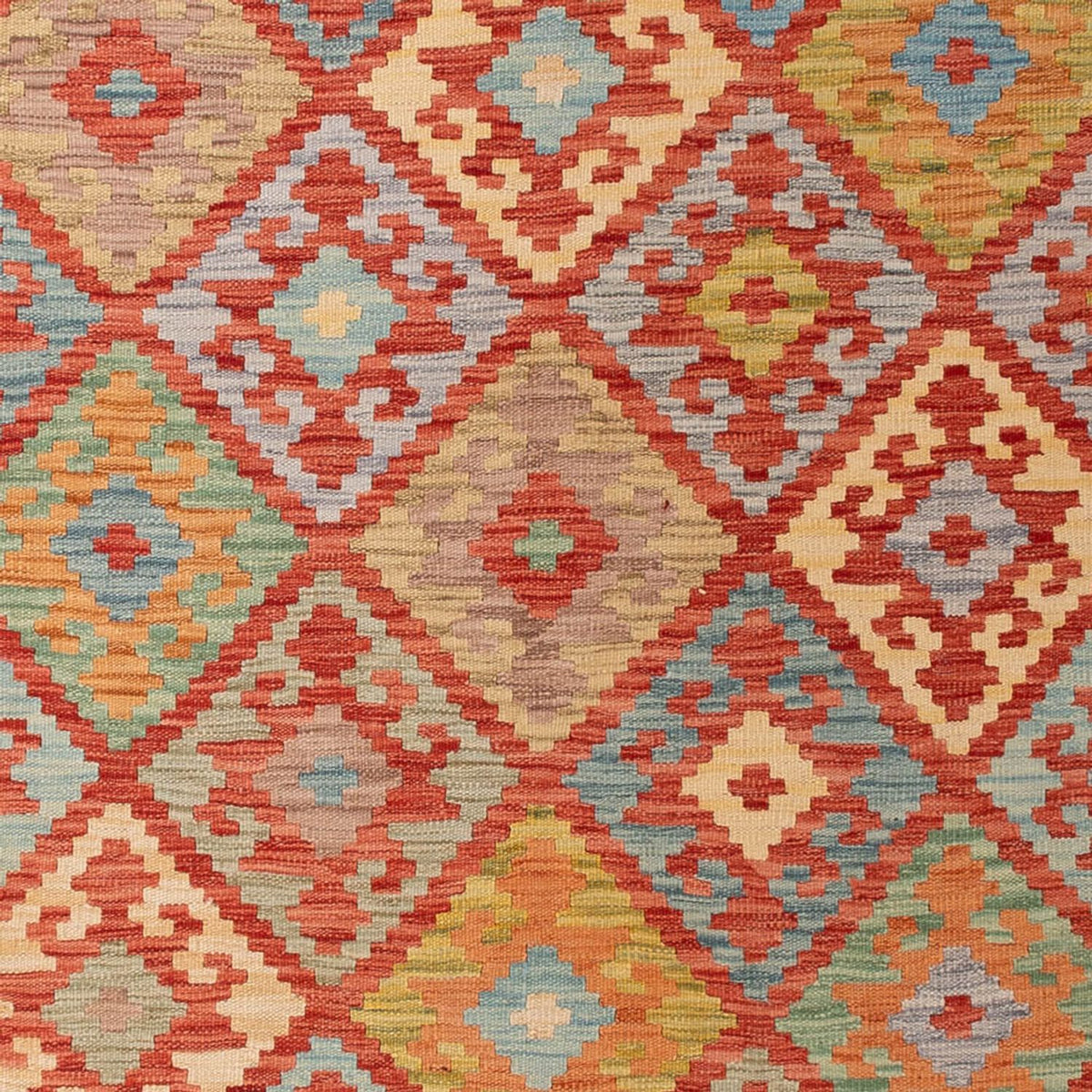 Tappeto Kelim - Splash - 300 x 202 cm - multicolore