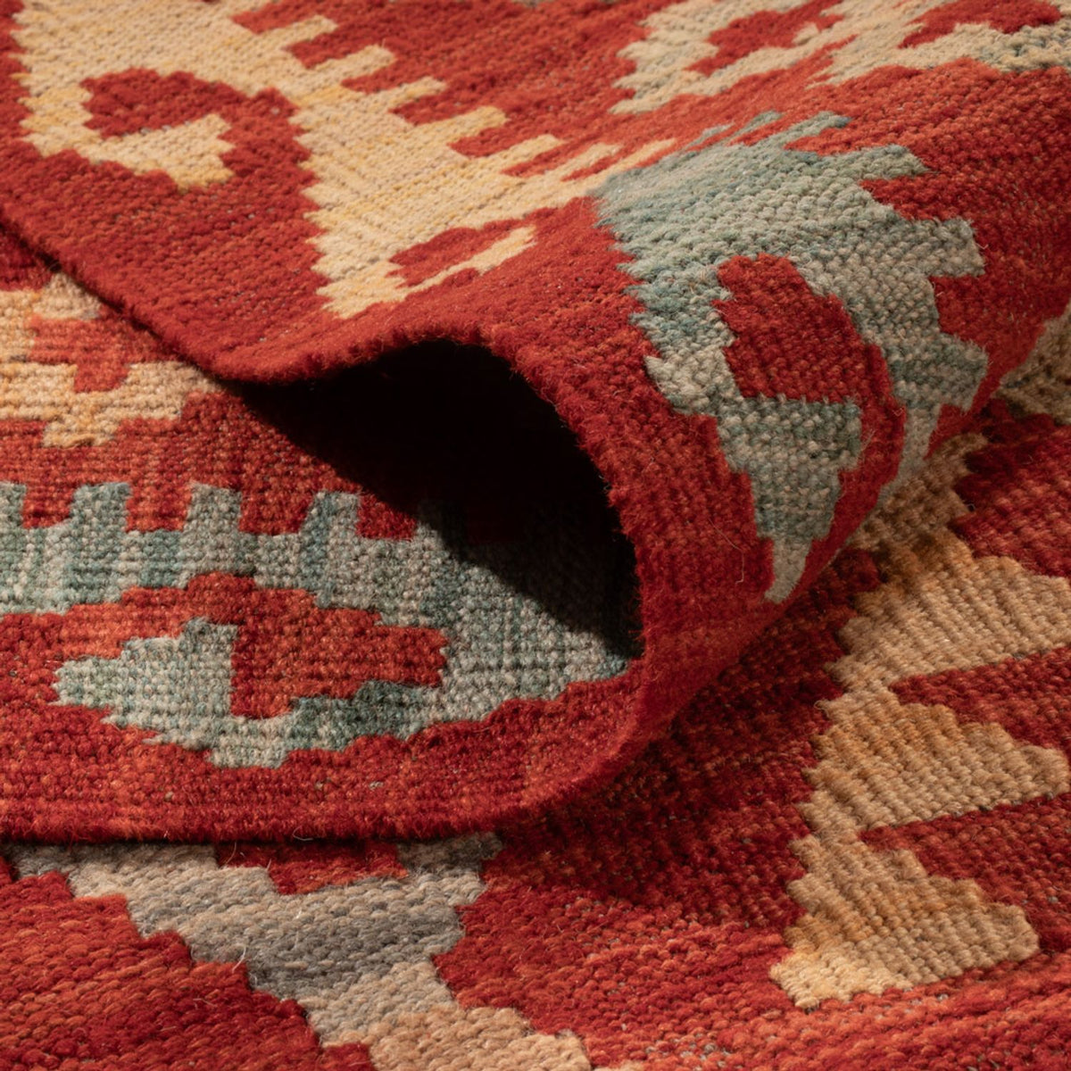 Tappeto Kelim - Splash - 309 x 197 cm - multicolore