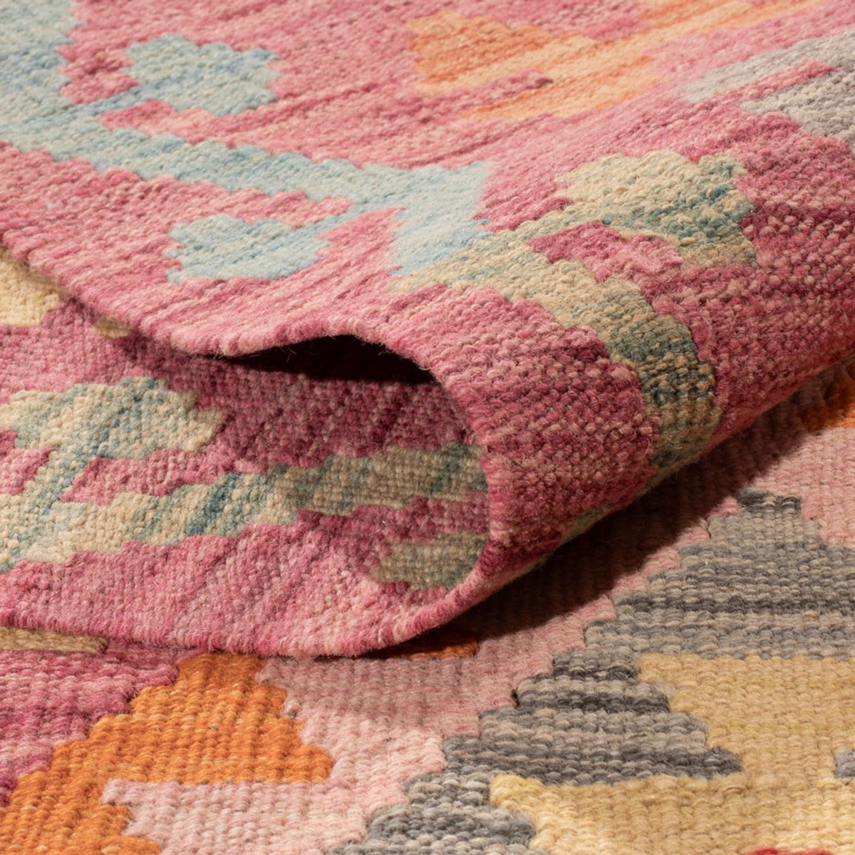 Tappeto Kelim - Splash - 297 x 194 cm - multicolore