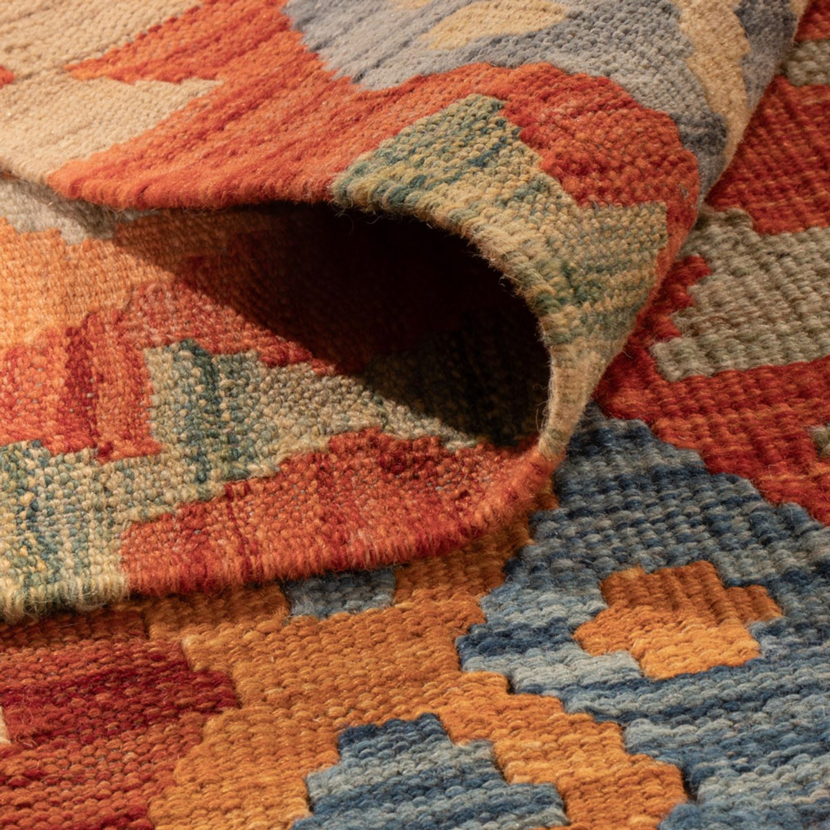 Tappeto Kelim - Splash - 301 x 206 cm - multicolore