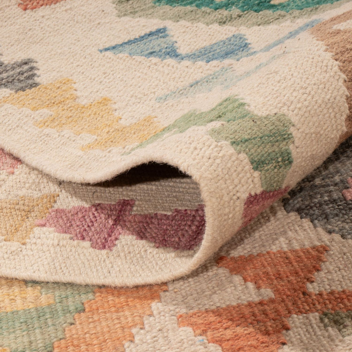 Tappeto Kelim - Splash - 298 x 205 cm - multicolore