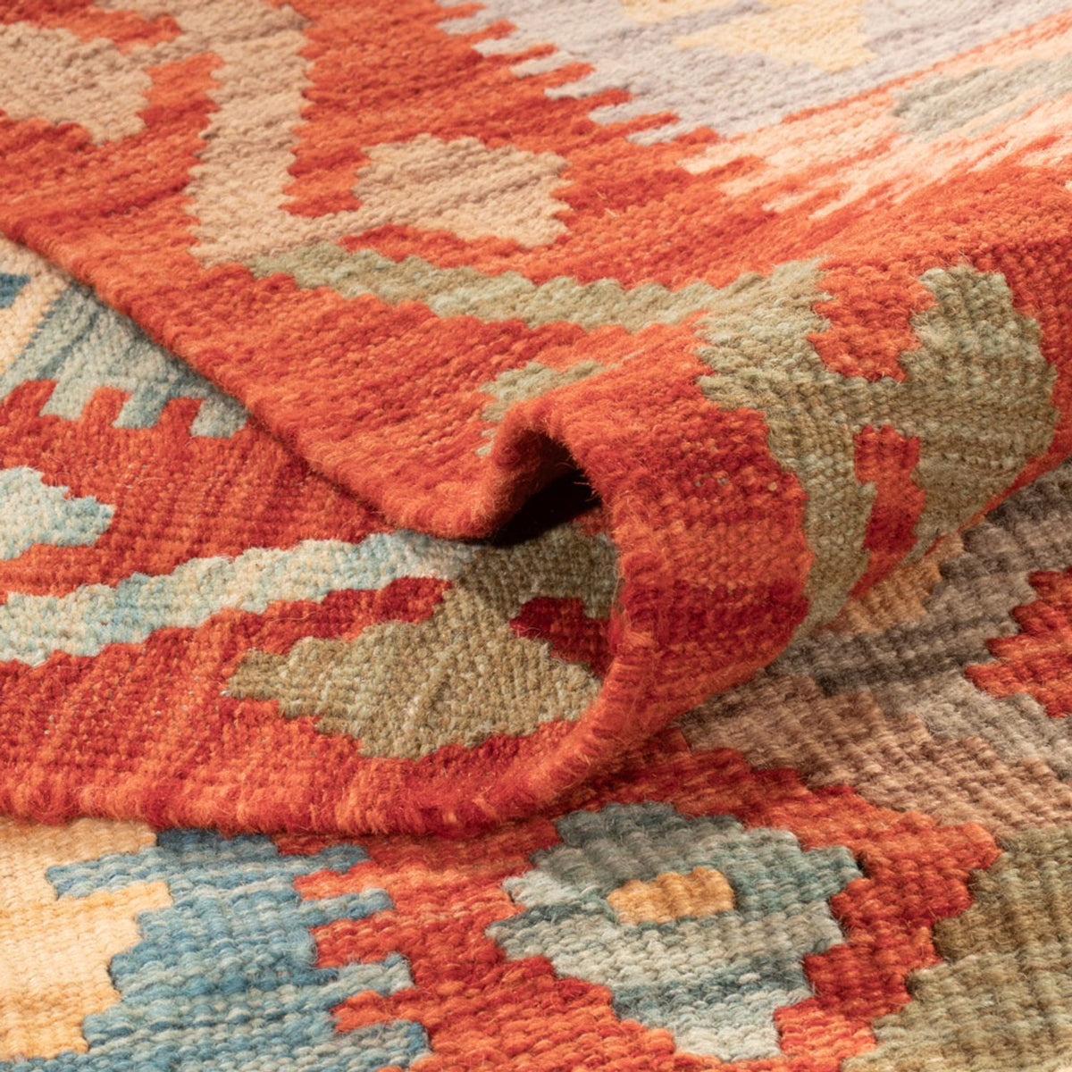 Tappeto Kelim - Splash - 305 x 207 cm - multicolore