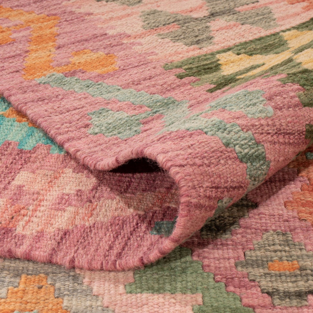 Tappeto Kelim - Splash - 318 x 205 cm - multicolore