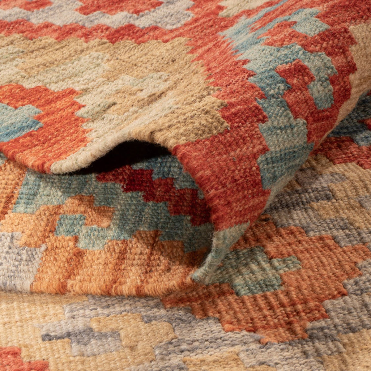 Tappeto Kelim - Splash - 292 x 201 cm - multicolore