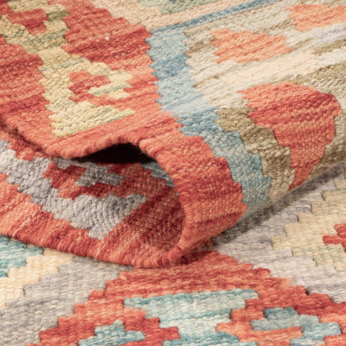 Tappeto Kelim - Splash - 186 x 122 cm - multicolore