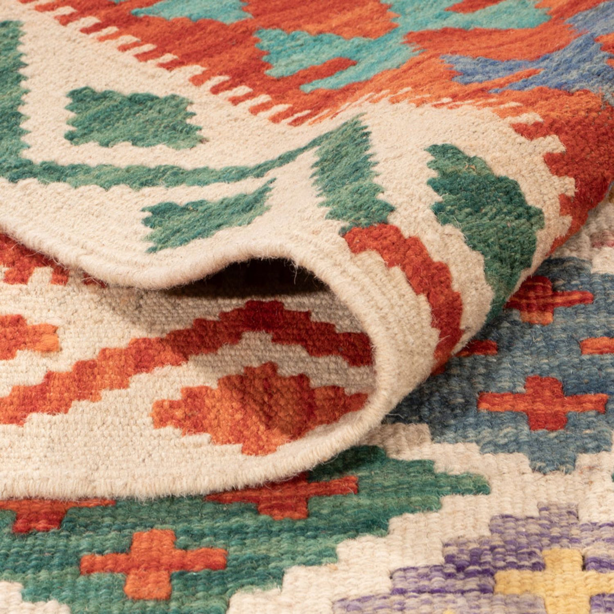 Tappeto Kelim - Splash - 304 x 209 cm - multicolore