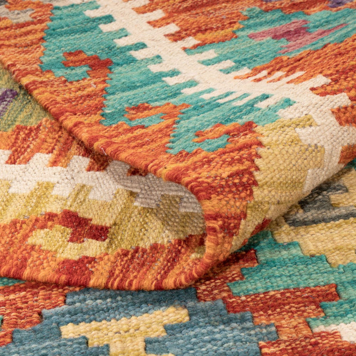 Tappeto Kelim - Splash - 292 x 213 cm - multicolore