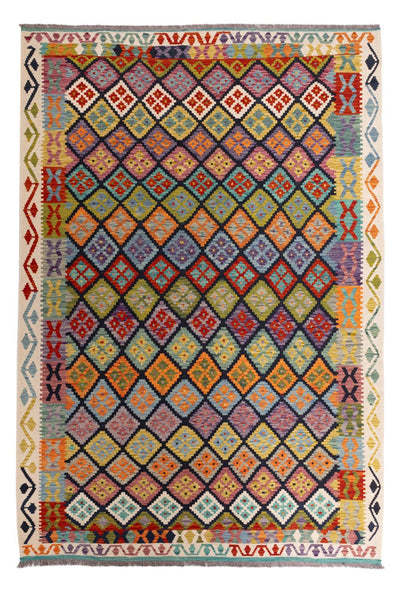Kilim Maimana Tappeto 206x298cm - Tappeto di lana