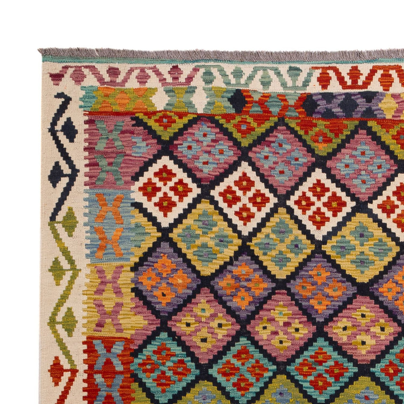 Kilim Maimana Tappeto 298x206cm - Tappeto di lana