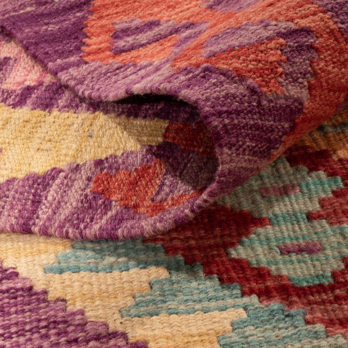 Tappeto Kelim - Splash - 301 x 200 cm - multicolore