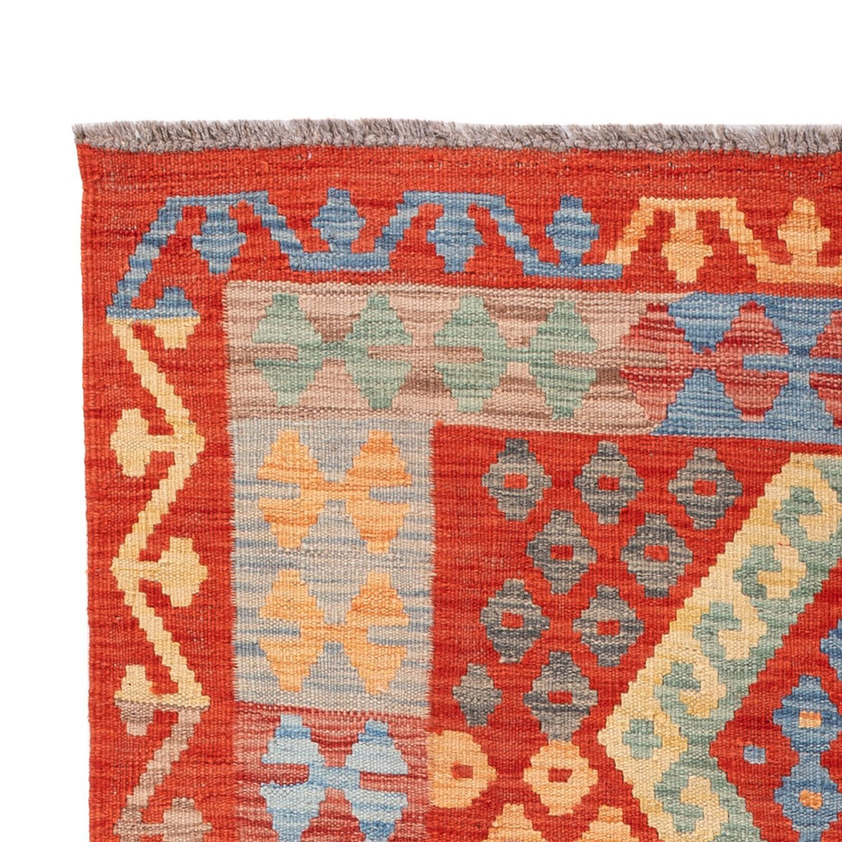 Tappeto Kelim - Splash - 187 x 113 cm - multicolore