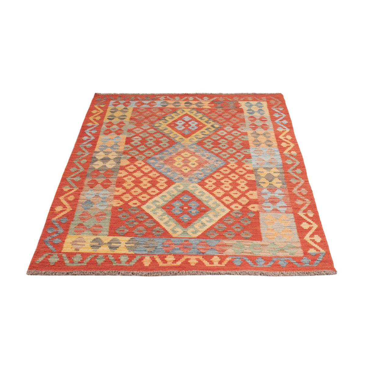 Tappeto Kelim - Splash - 187 x 113 cm - multicolore