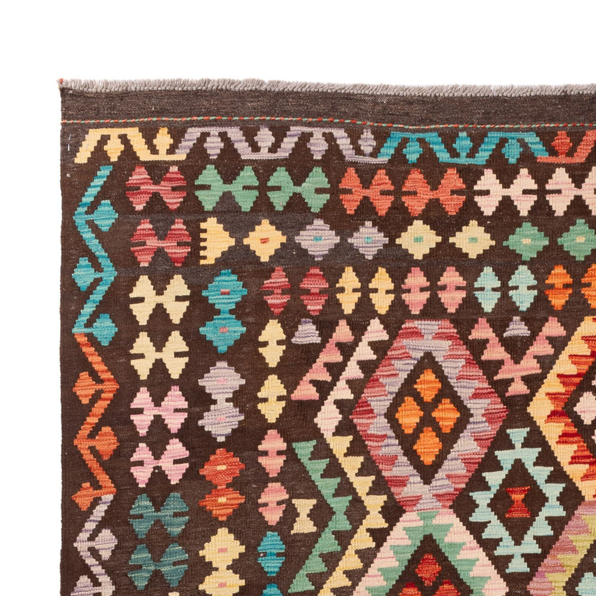 Tappeto Kelim - Splash - 307 x 205 cm - multicolore