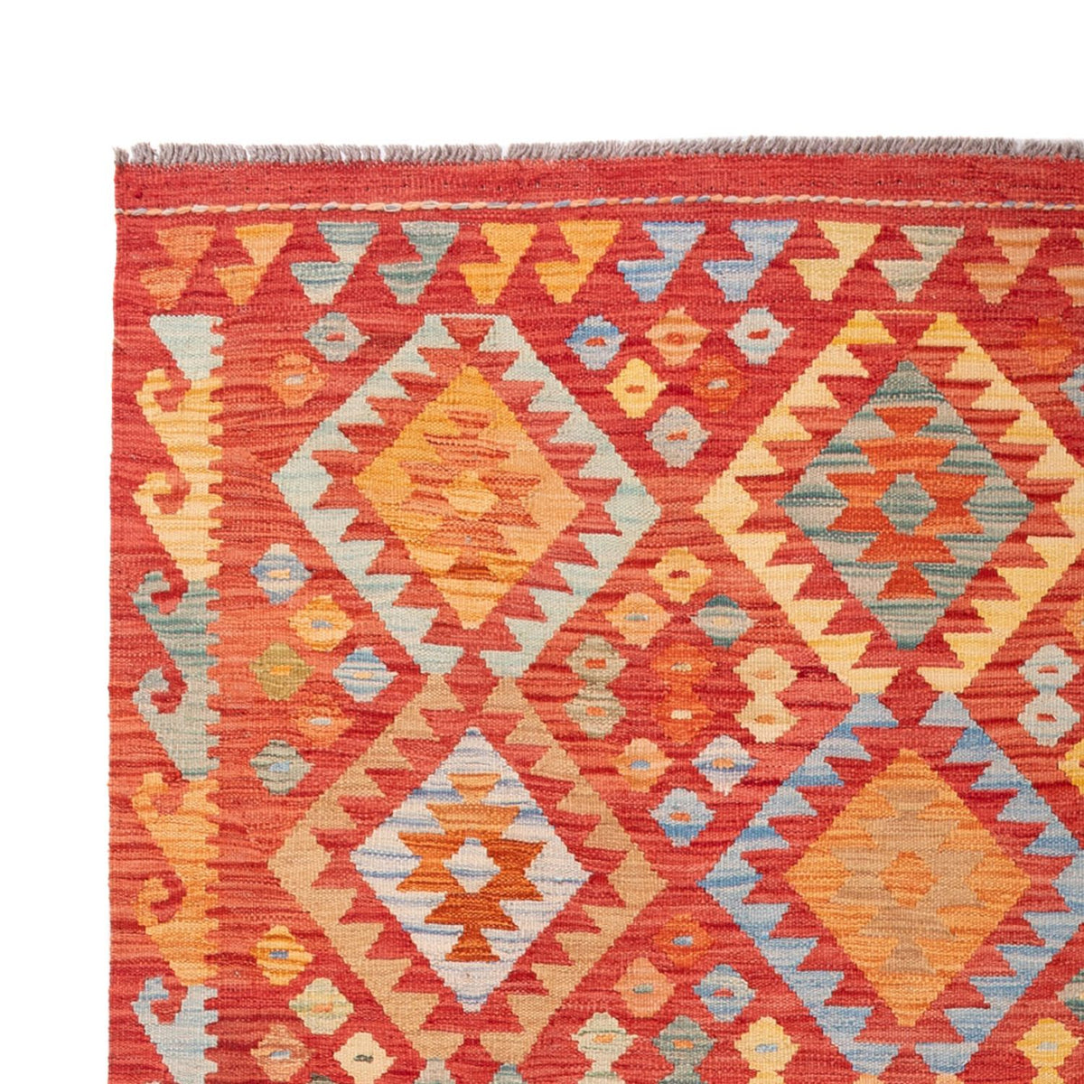 Tappeto Kelim - Splash - 301 x 193 cm - multicolore