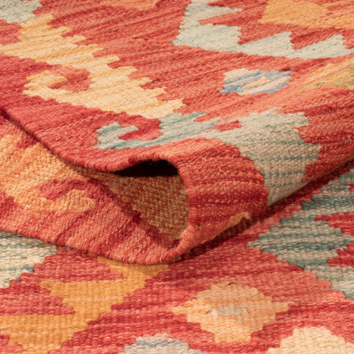 Tappeto Kelim - Splash - 301 x 193 cm - multicolore