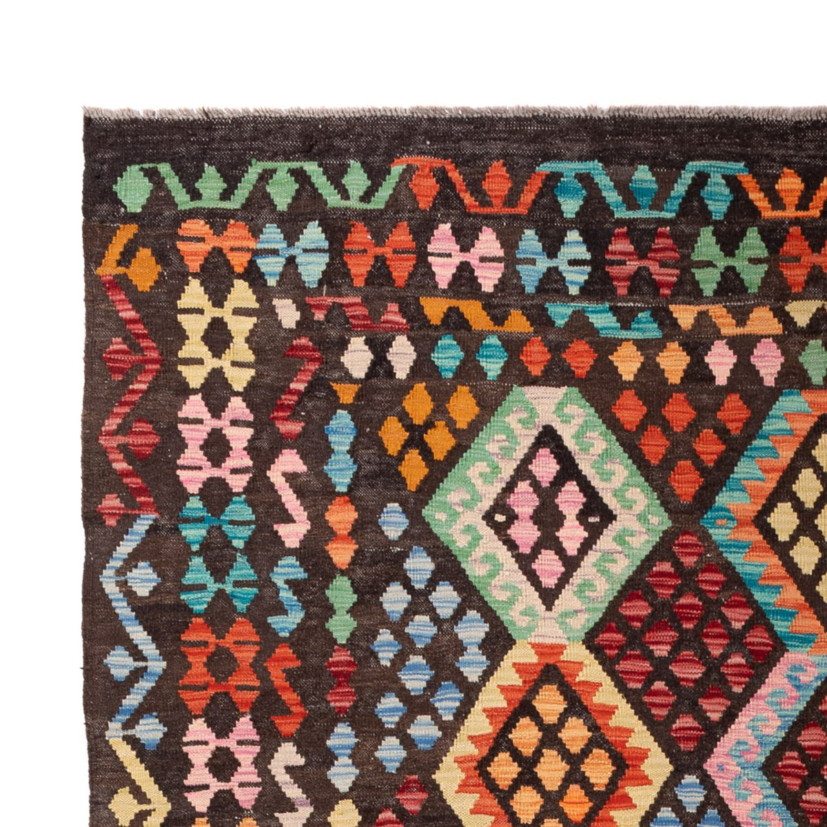 Tappeto Kelim - Splash - 293 x 206 cm - multicolore