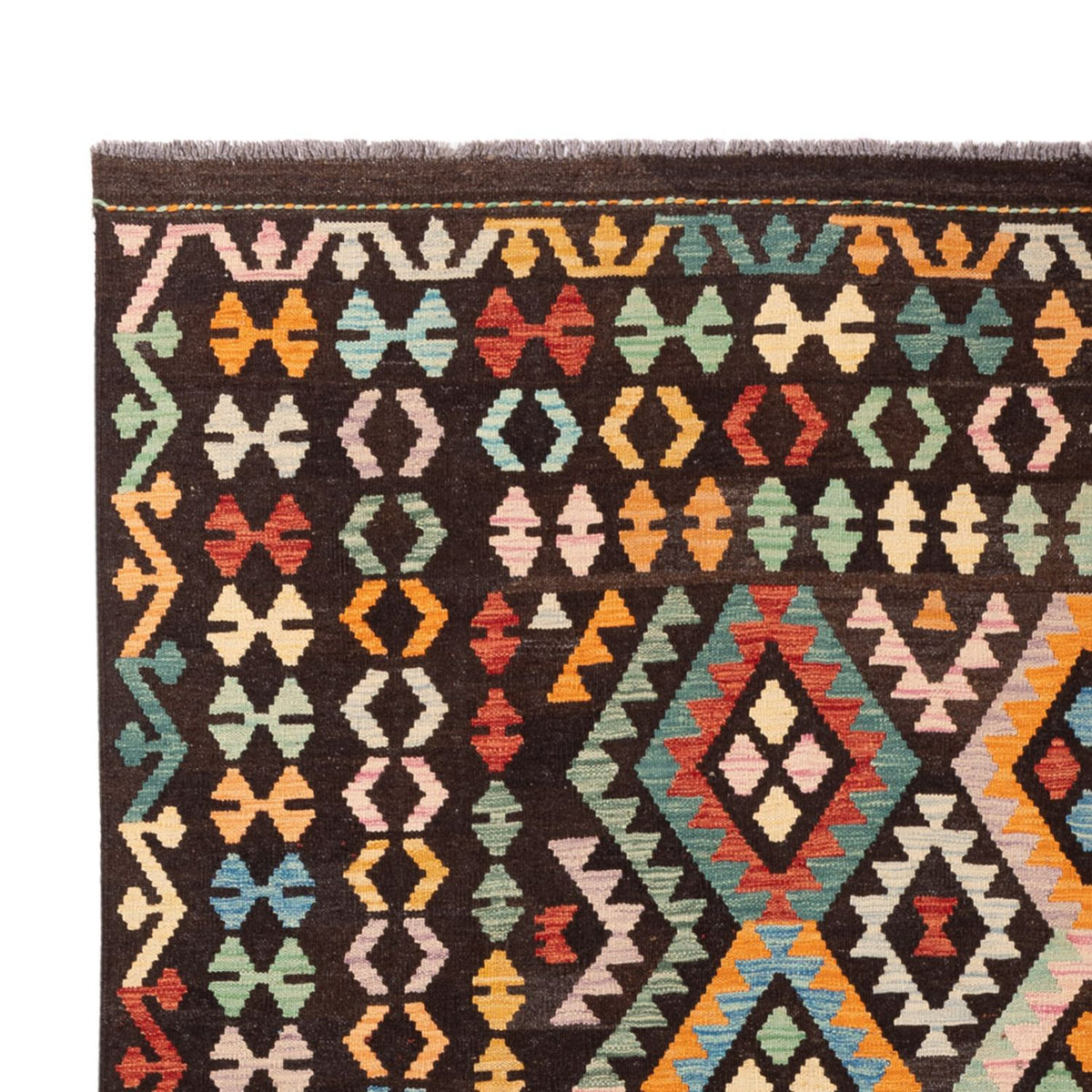 Tappeto Kelim - Splash - 291 x 206 cm - multicolore