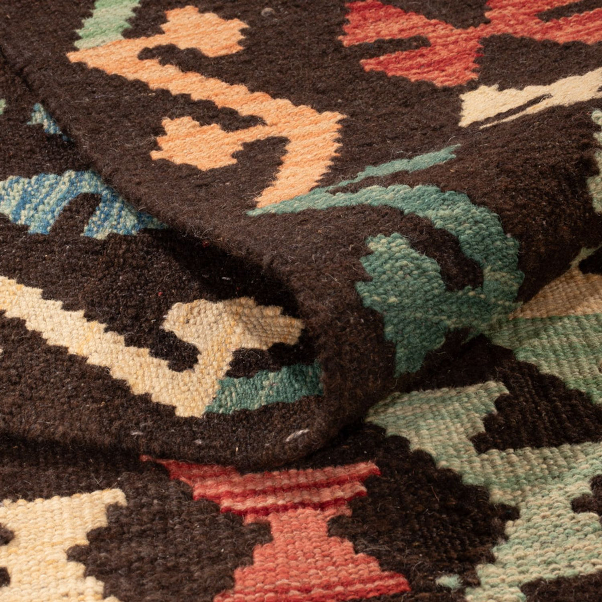 Tappeto Kelim - Splash - 291 x 206 cm - multicolore