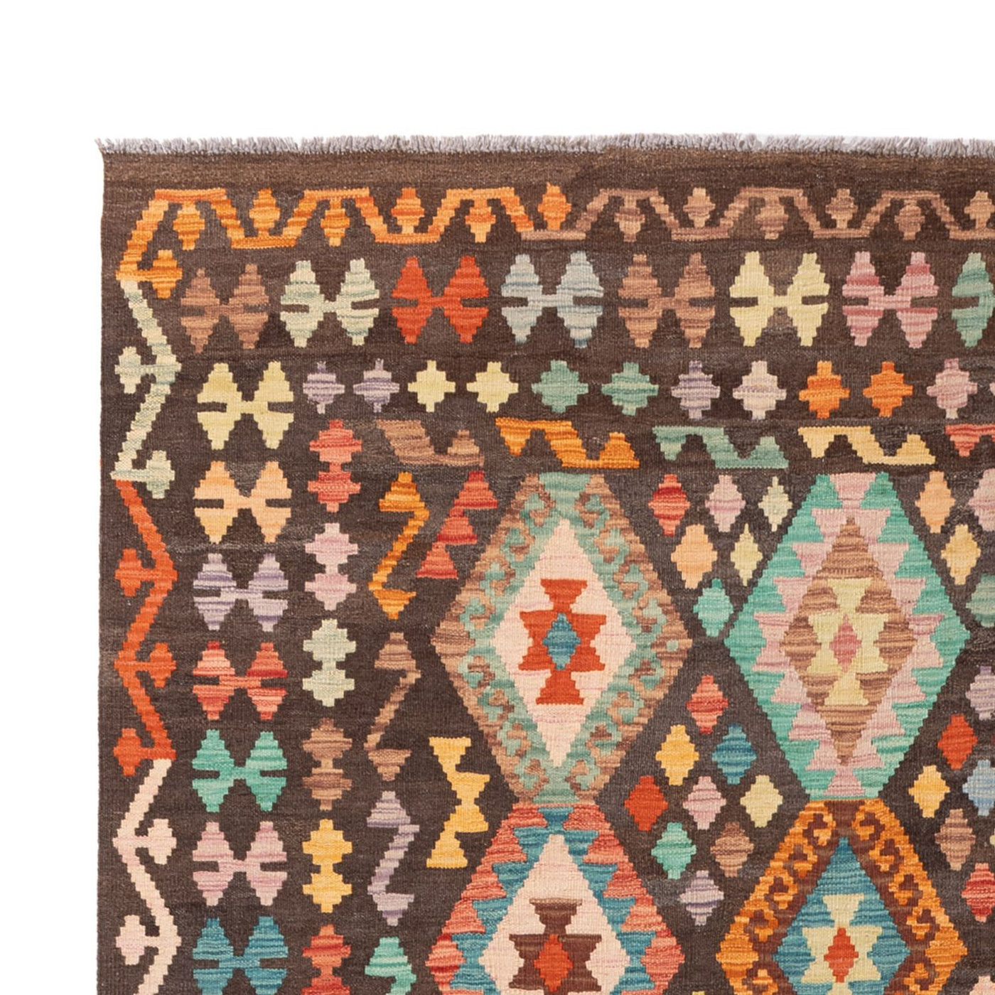 Kilim Maimana Tappeto 306x201cm - Tappeto di lana